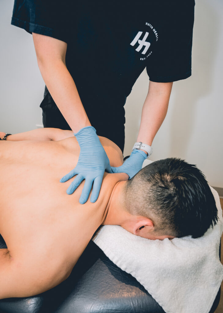 deep Tissue Massage therapy session at Hayer Health